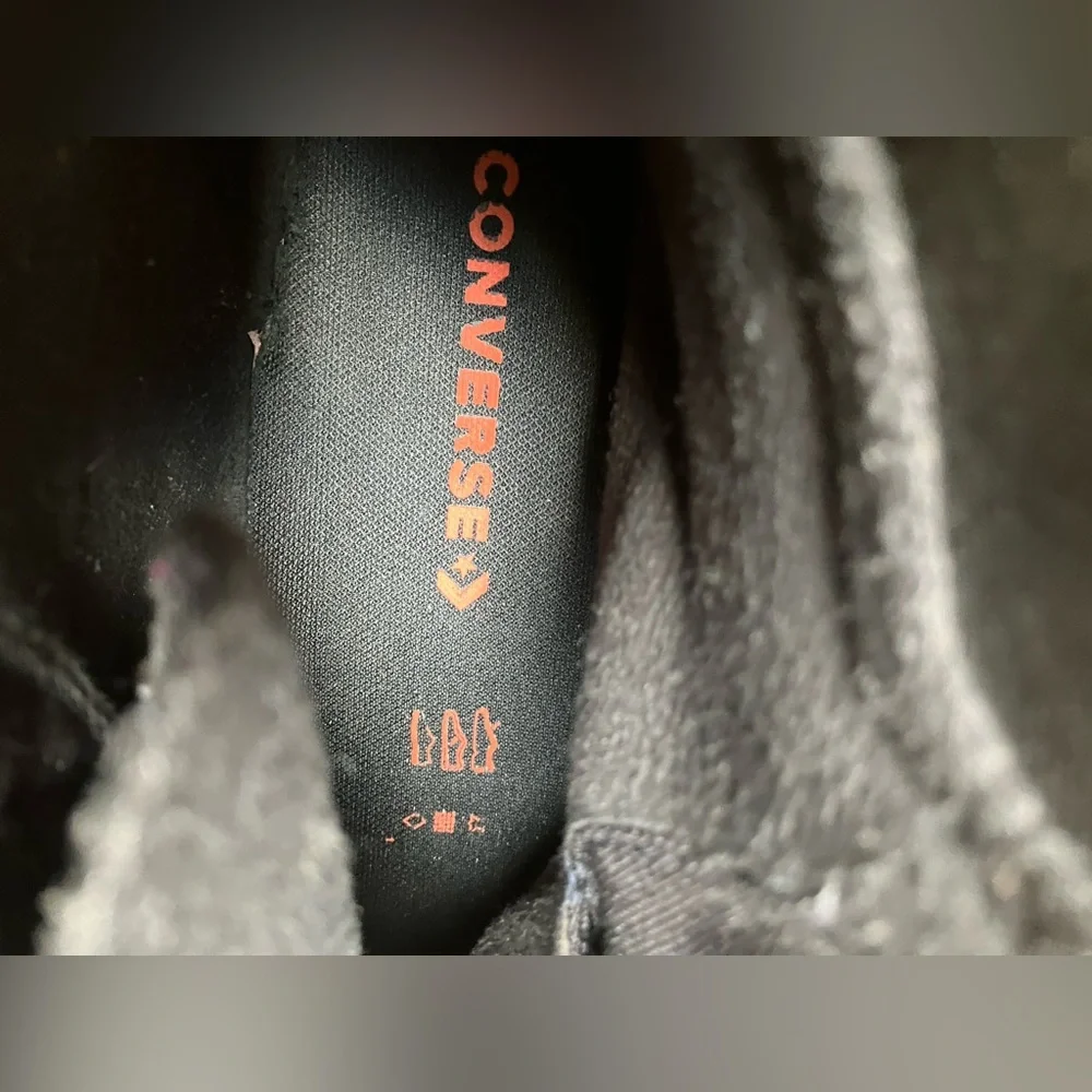 Converse Chuck 70 black leather high tops - Picture 13 of 13